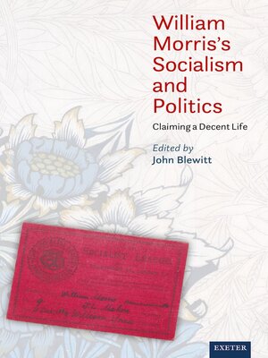 cover image of William Morris's Socialism and Politics